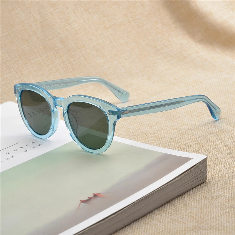 Brand sunglasses Men 2024 OV5413 Retro Designer Polarized Sunglasses Women UV400 Driving glasses Cary Grant Men's Sun Glasses