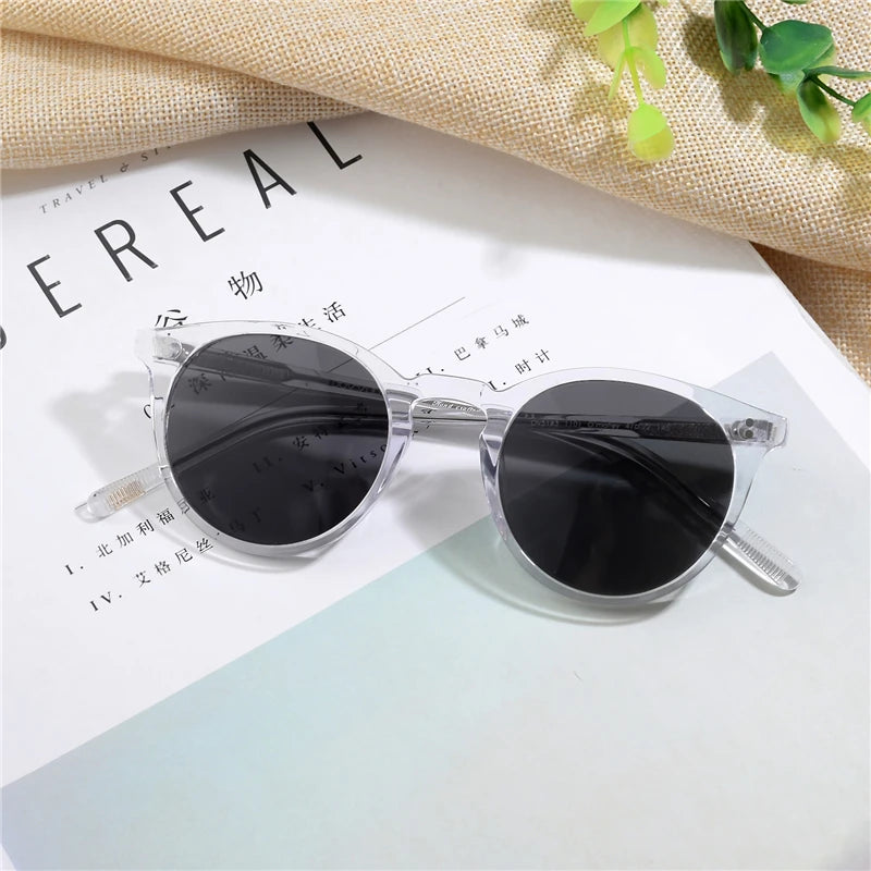 Unisex Retro Sunglasses Brand Oculos De Sol Oval Round O'malley Sun Glasses OV5183 Sunglasses frame eyewear O'malley sunglasses