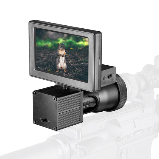 Fire Wolf Night Vision 4.3 Inch Display Siamese Scope Video Cameras Infrared illuminatornight vision for hunting