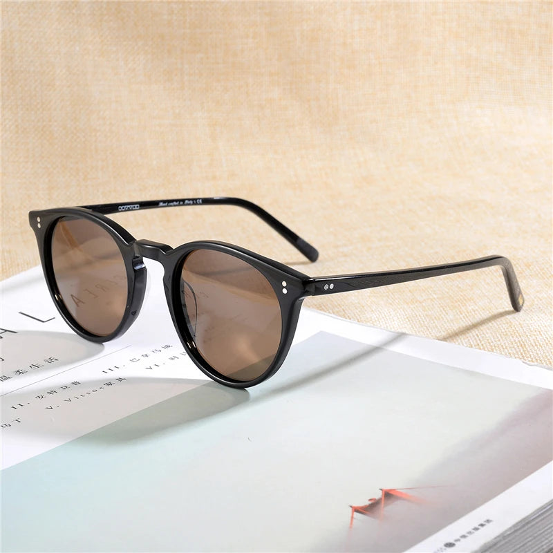 Unisex Retro Sunglasses Brand Oculos De Sol Oval Round O'malley Sun Glasses OV5183 Sunglasses frame eyewear O'malley sunglasses