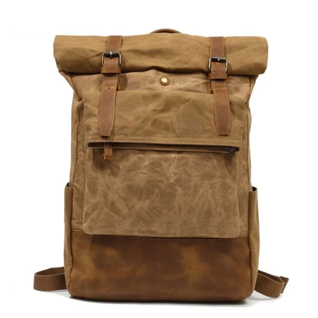 rucksack Men Casual Daypacks Vintage Canvas Backpack School Boys Designe Waterproof Travel backpack Bag Male Bagpack mochila