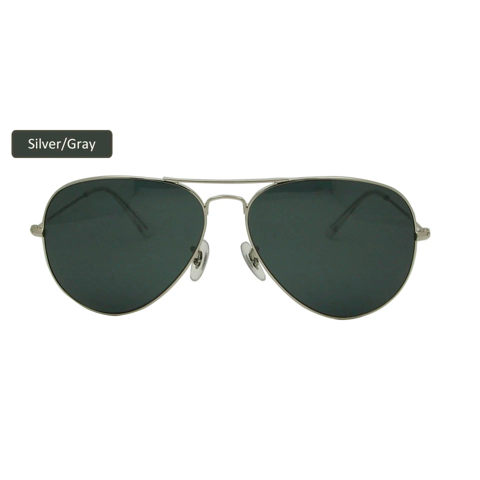 Sorbern 62MM Pilot Oversized Sunglasses Men Glass Lens Sun Glass for Man Google Eyewear Shades Men Glasses oculos masculino