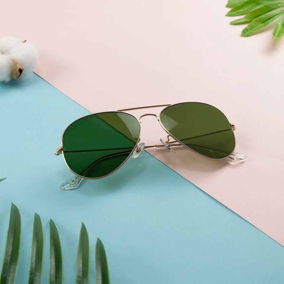 Sorbern 62MM Pilot Oversized Sunglasses Men Glass Lens Sun Glass for Man Google Eyewear Shades Men Glasses oculos masculino