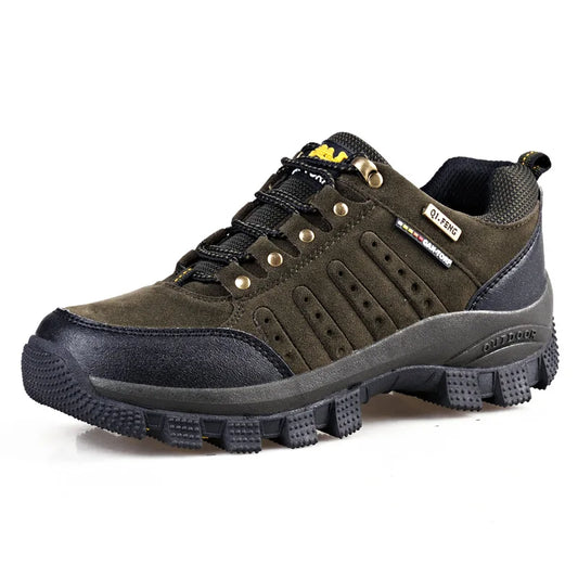 Men Women Hiking Shoes Outdoor Walking Jogging Trekking Boots Mountain Climbing Sport Male Waterproof Sneakers Athletic Non-slip