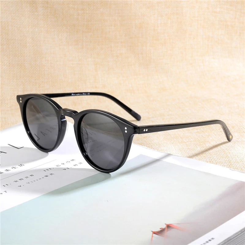 Unisex Retro Sunglasses Brand Oculos De Sol Oval Round O'malley Sun Glasses OV5183 Sunglasses frame eyewear O'malley sunglasses