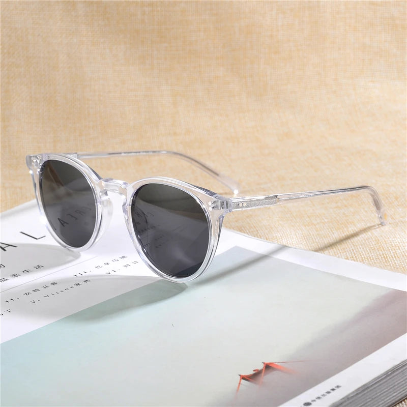 Unisex Retro Sunglasses Brand Oculos De Sol Oval Round O'malley Sun Glasses OV5183 Sunglasses frame eyewear O'malley sunglasses