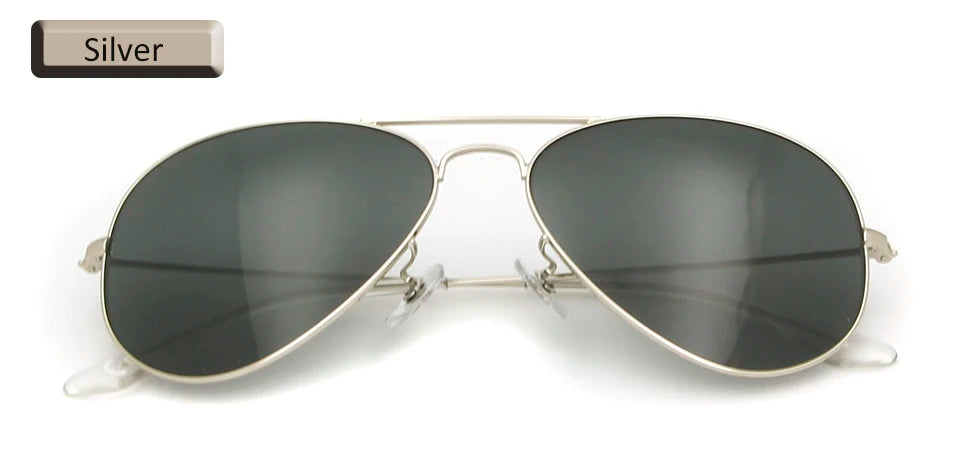 Sorbern 62MM Pilot Oversized Sunglasses Men Glass Lens Sun Glass for Man Google Eyewear Shades Men Glasses oculos masculino