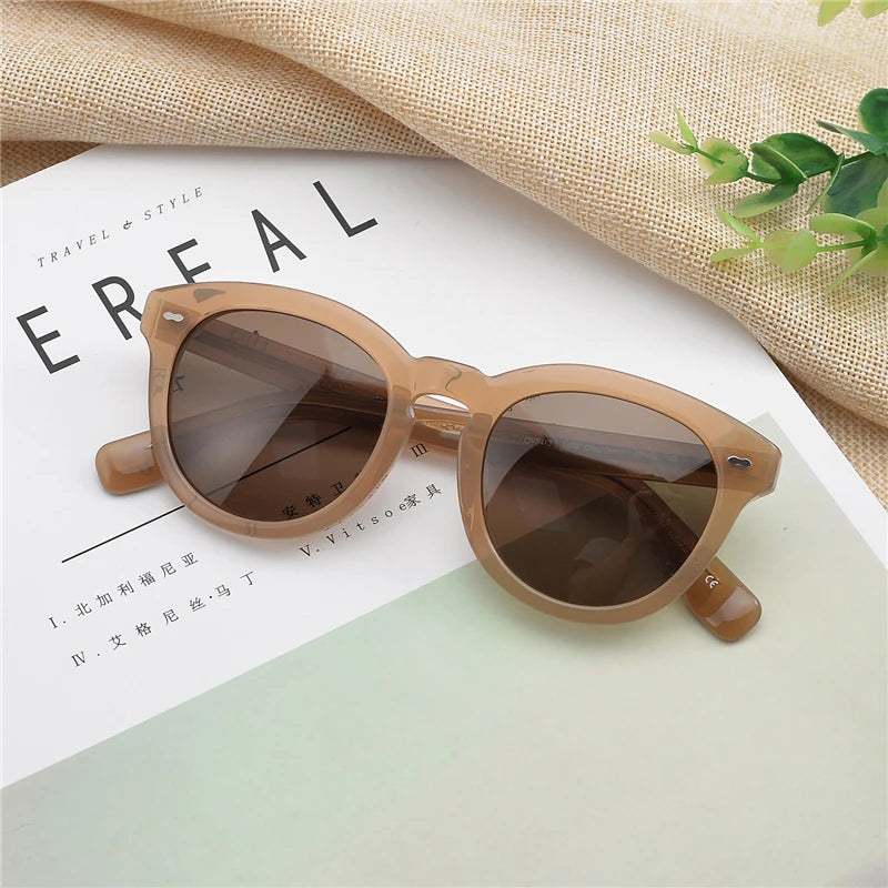 Brand sunglasses Men 2024 OV5413 Retro Designer Polarized Sunglasses Women UV400 Driving glasses Cary Grant Men's Sun Glasses