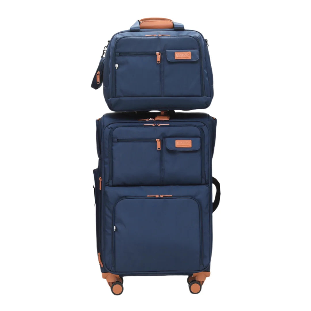 COLENARA Luggage Travel Set Large Capacity Trolley Case 20"24"28 Inch Oxford Cloth Boarding Box Universal Wheel Rolling Suitcase
