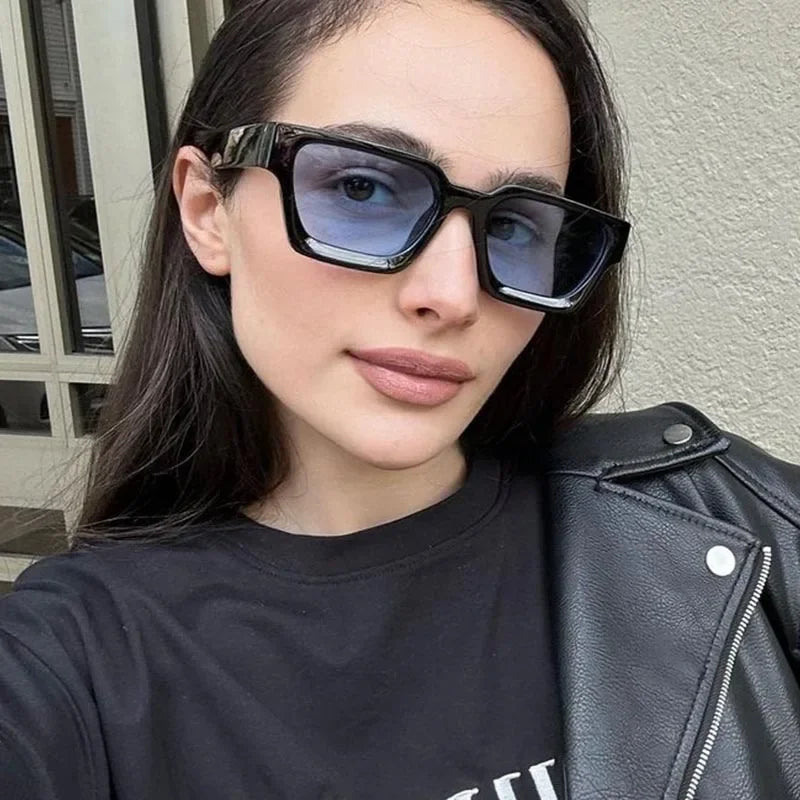 Square Vintage Sunglasses Men Women Fashion Punk Retro Brand Designer Sunglasses Driving Sun Glasses Male UV400 Goggles Shades