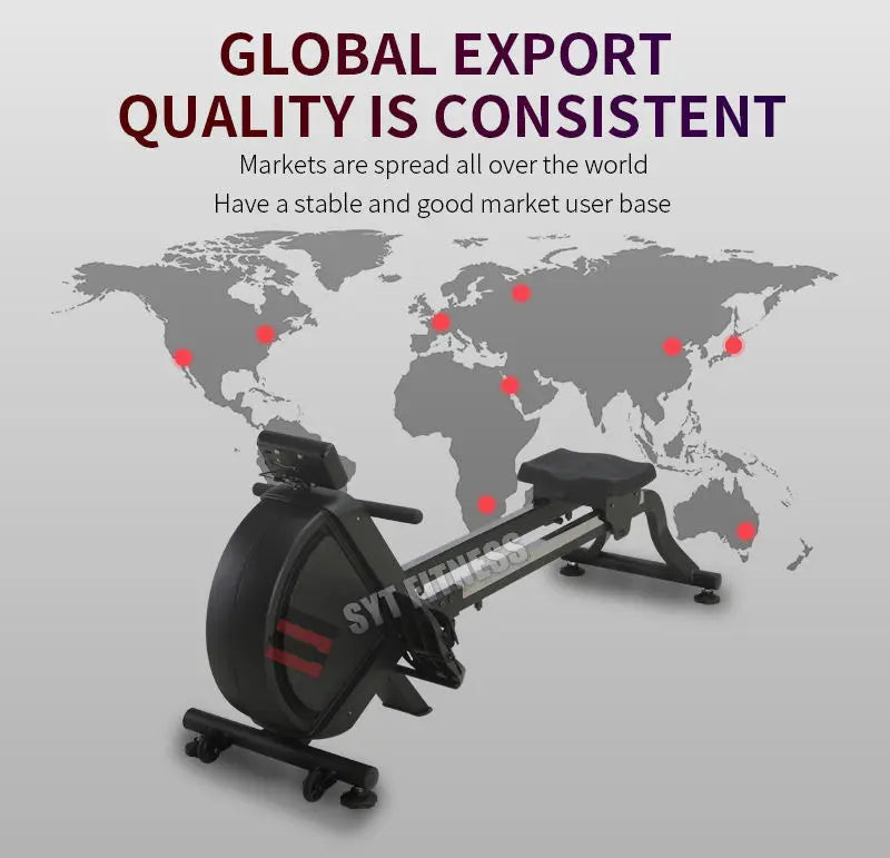 Home Fitness Adjustment Wind Resistance Rowing Machine Commercial Rowing Machine Exercise Rower