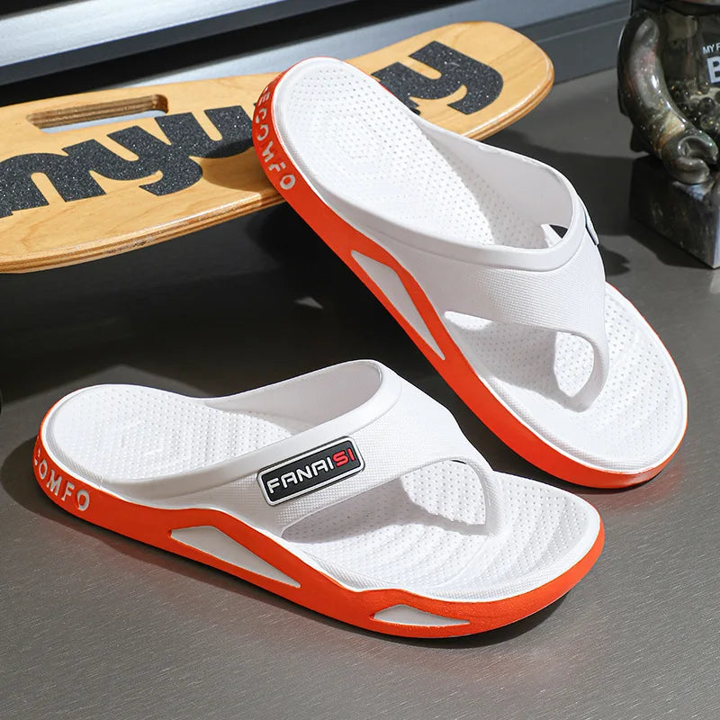 New 2026 Flip Flops For Man Flip-Flops Sports Beach Sandals Men Casual Fashion & Trend Comfortable Shoes House Home Outdoor