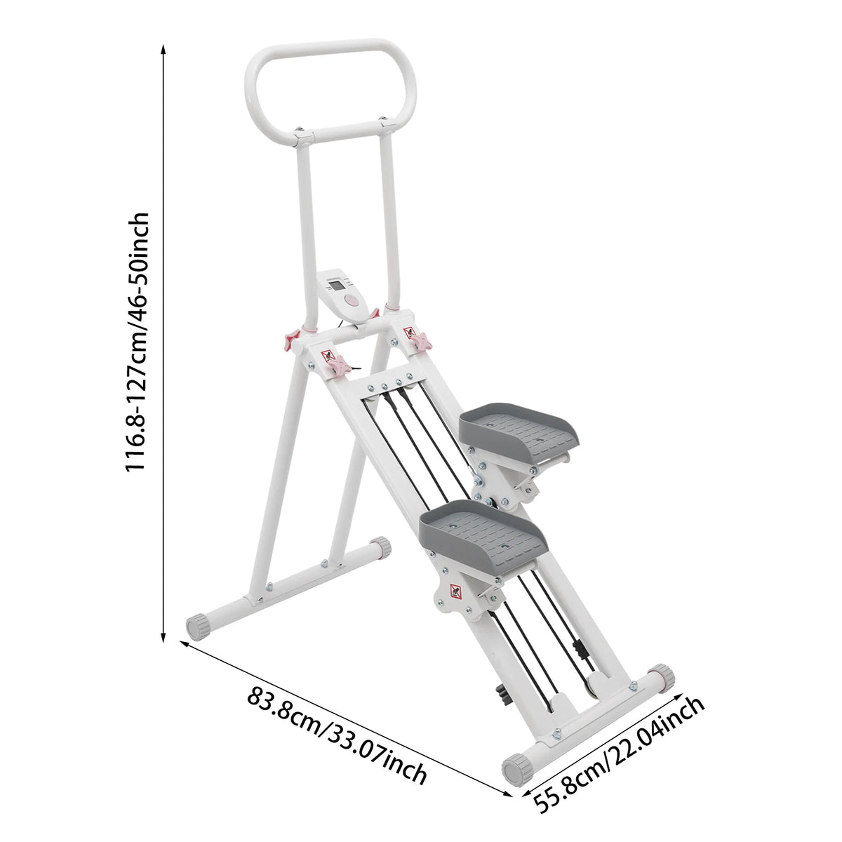 Stair Stepper for Home Gym Folding Vertical Climber Vertical Climber Machine Step Fitness Machines