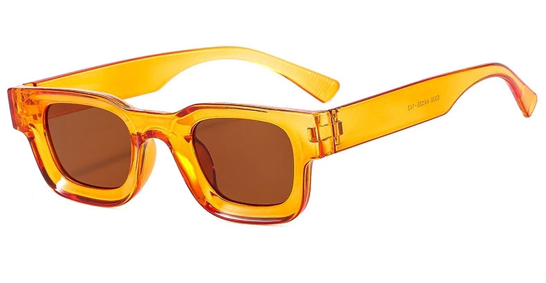 Popular Small Square Sunglasses for Men New Classic Fashion Design Retro Man Sun Glasses Goggles Eyewear Gafas De Sol Mujer