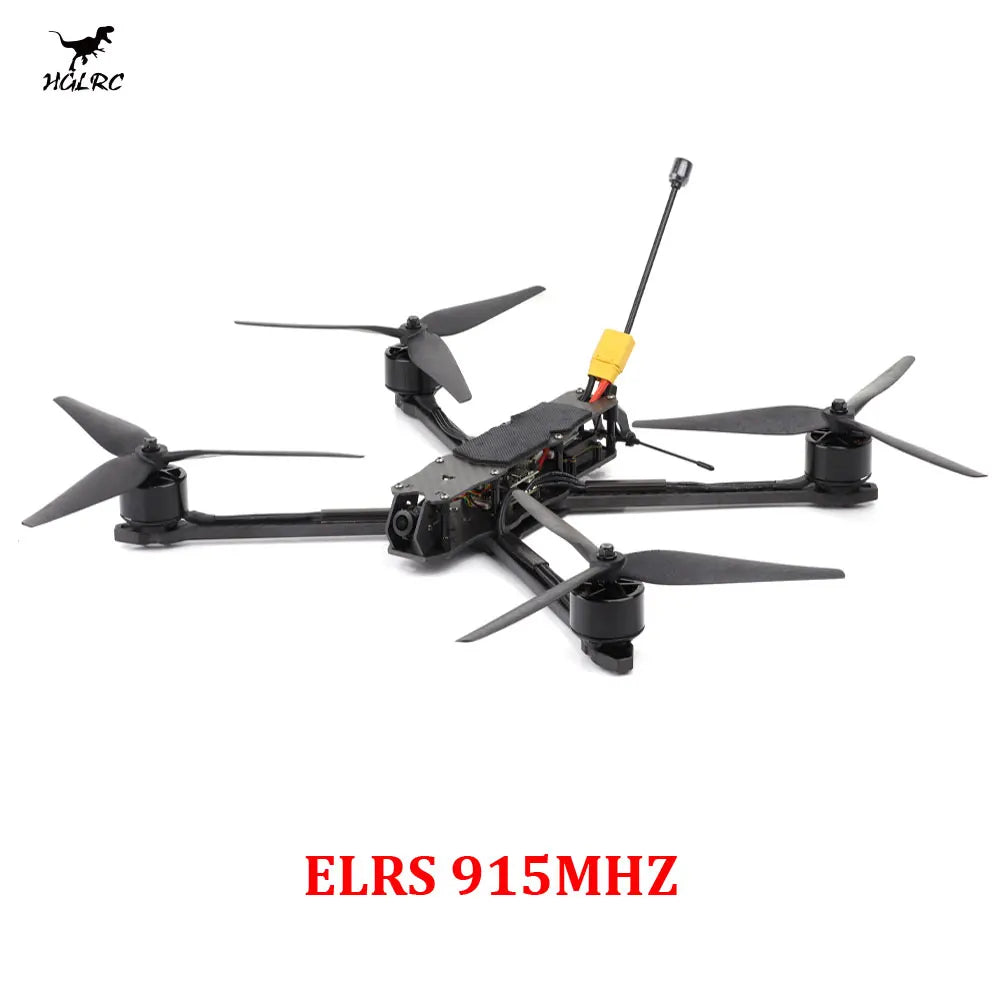 HGLRC MY10 FPV Drone Long Range Analog Quadcopter - F405 60A 5.8G 2.5W VTX 3215 900KV 6S LiPo RC Parts