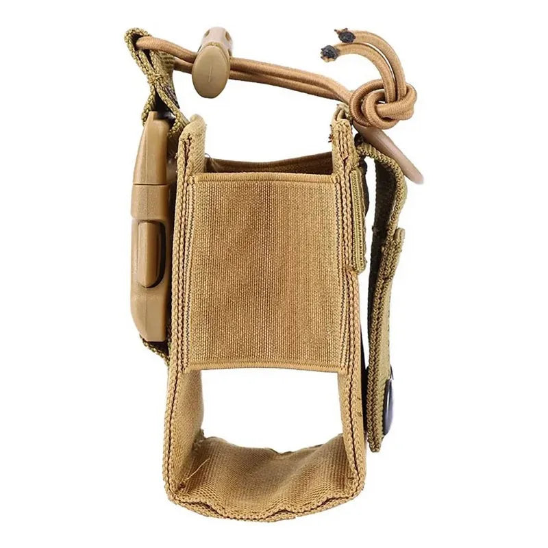 Tactical Walkie Talkie Holder Bag Molle Radio Pouch Nylon Waist Pack Pocket Pendant Pouch Hunting Accessories