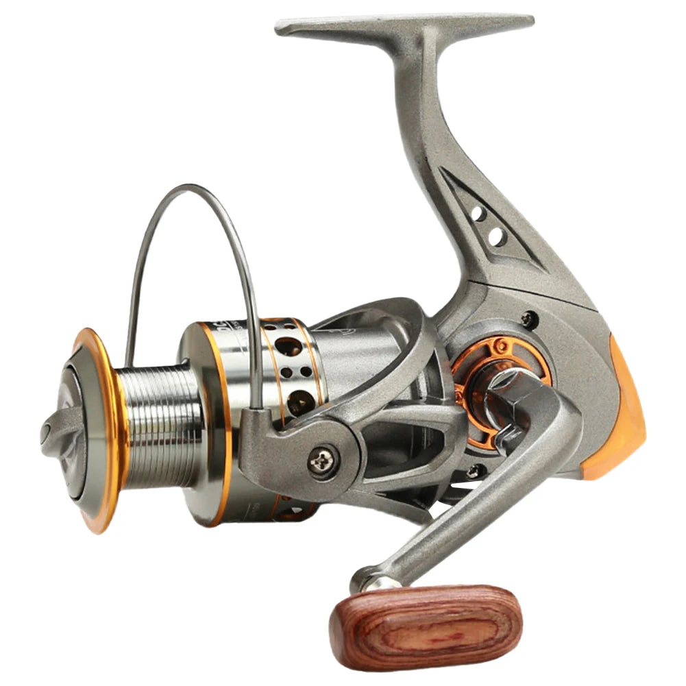 Spinning Fishing Reel CNC Metal Spool Spinning Reel All Purpose Fishing Spinning Reel for Freshwater Saltwater