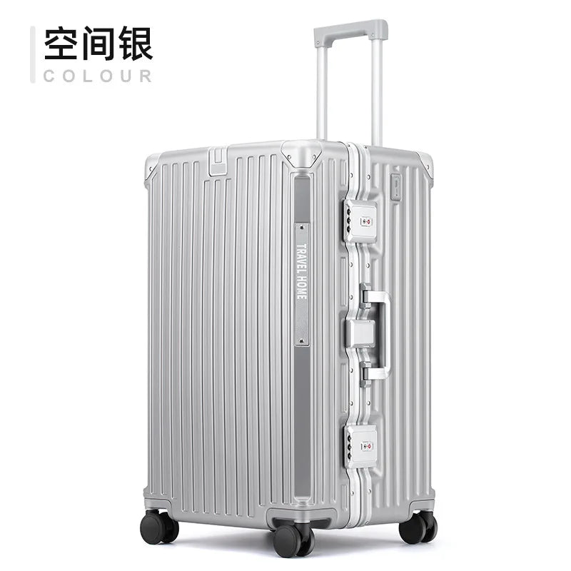 KLQDZMS 24"26"28"30 Inch Higher Qualit Luggage Men's Oversized Trolley Bags Women's Large-capacity Password Box Rolling Suitcase