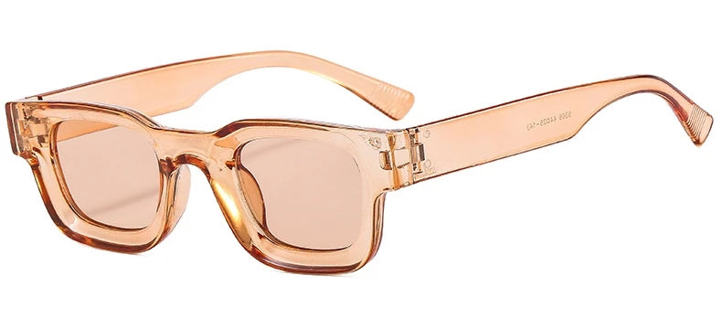 Popular Small Square Sunglasses for Men New Classic Fashion Design Retro Man Sun Glasses Goggles Eyewear Gafas De Sol Mujer