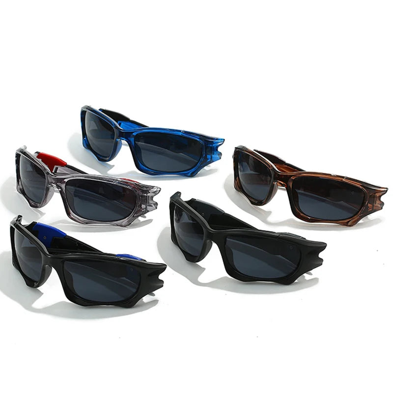 Classic Outdoor Sports Sunglasses Men Women Cycling Climbing Skiing Fishing Driving Vintage Sun Glasses Eyewear Special Shaped