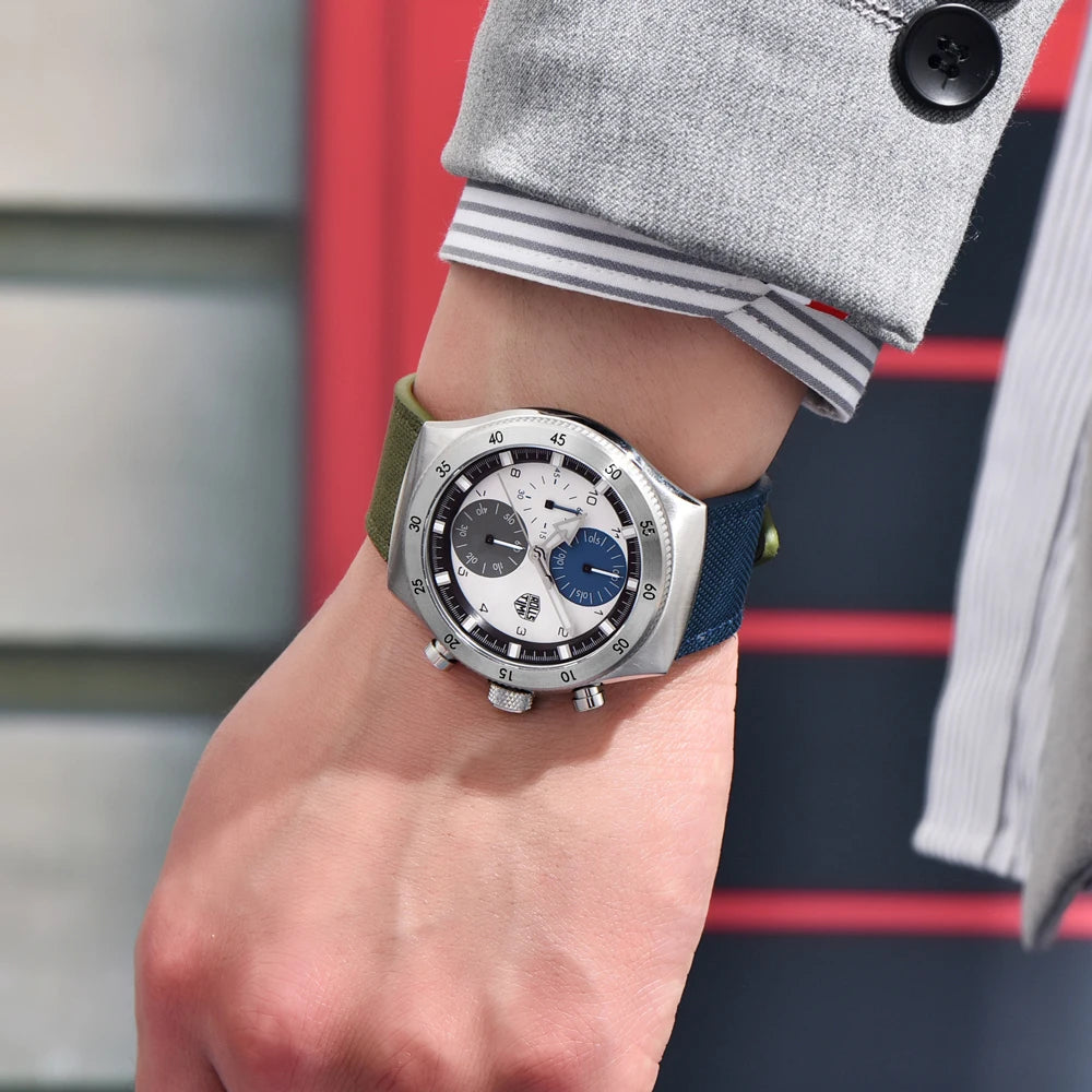2025 New RollsTimi Mens Watches Retro Top Luxury VD55 Quartz Watch For Men Chronograph Luminous Waterproof Sports Man Gift Clock