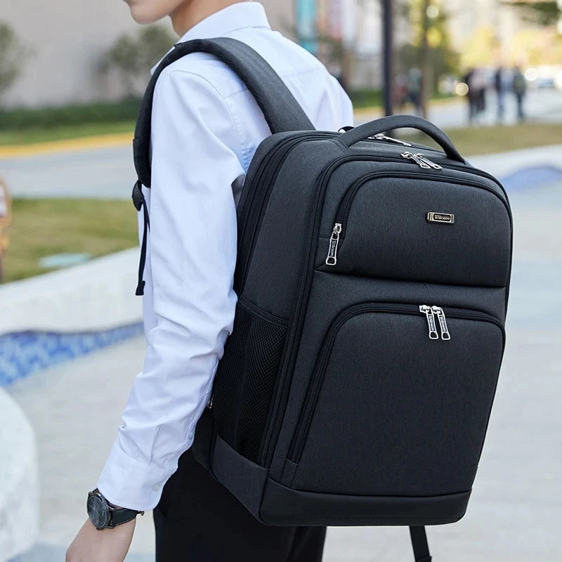 WIERSOON 18Inch Business Backpack Men USB Charging Laptop  Travel Backpack Mochila for Women