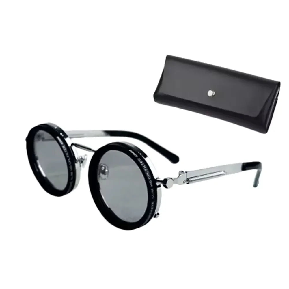 Fishing Rounded Polarized Glasses with ND Filter Lenses Polarized Sunglasses Fishing Filter Glasses for Men Driving Fishing
