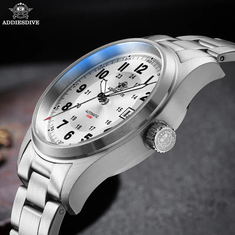 ADDIESDIVE Luxurious Men's Automatic Watch 8215 Mechanical Watch Sapphire Glass 200m Waterproof Analog Luminous Watches AD2525