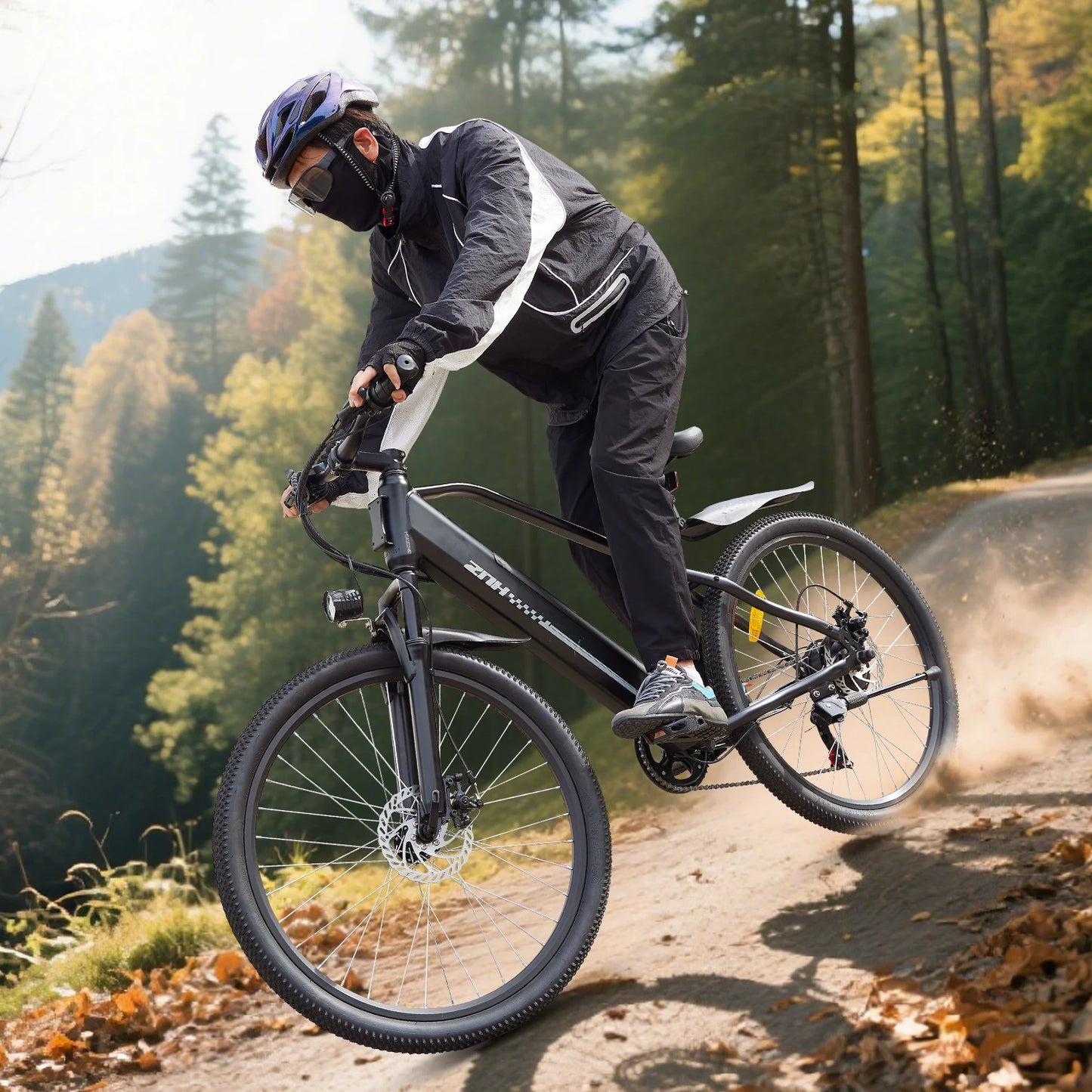 ZNH Electric Bicycle for Adults,1000W Peak Motor,48V,20MPH,26" Electric Bike,7-Speed,50 Miles,E-bike UL 2849