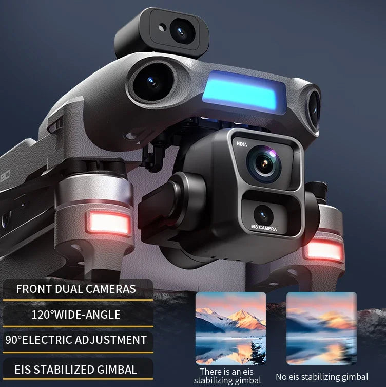 S880 PRO GPS Drone Three axis gimbal 2KM 4K Professional Dual Camera 360° Laser Obstacle Avoidance Brushless RC Quadcopter Toys