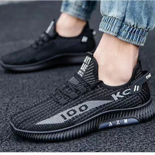 Men's Spring/Autumn Athletic Shoes: Breathable & Comfortable Casual Footwear for Sports Enthusiasts