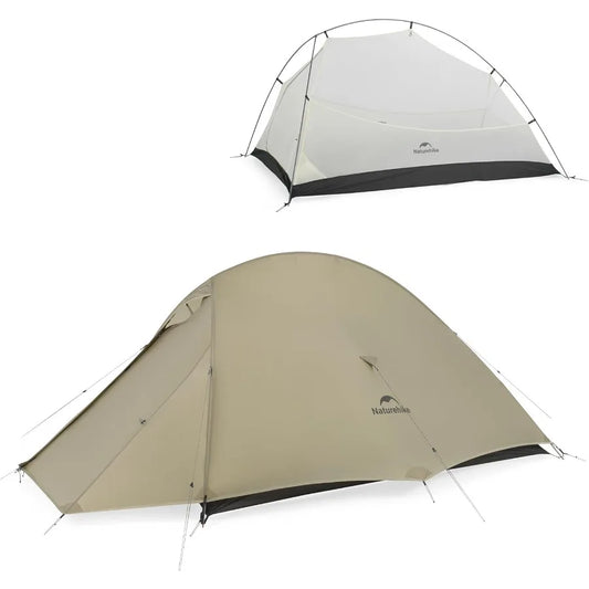 CloudUp 2 Person Tent Lightweight Backpacking Tent with Footprint Free Standing Ultralight Camping Hiking Backpack Tents Two Pe