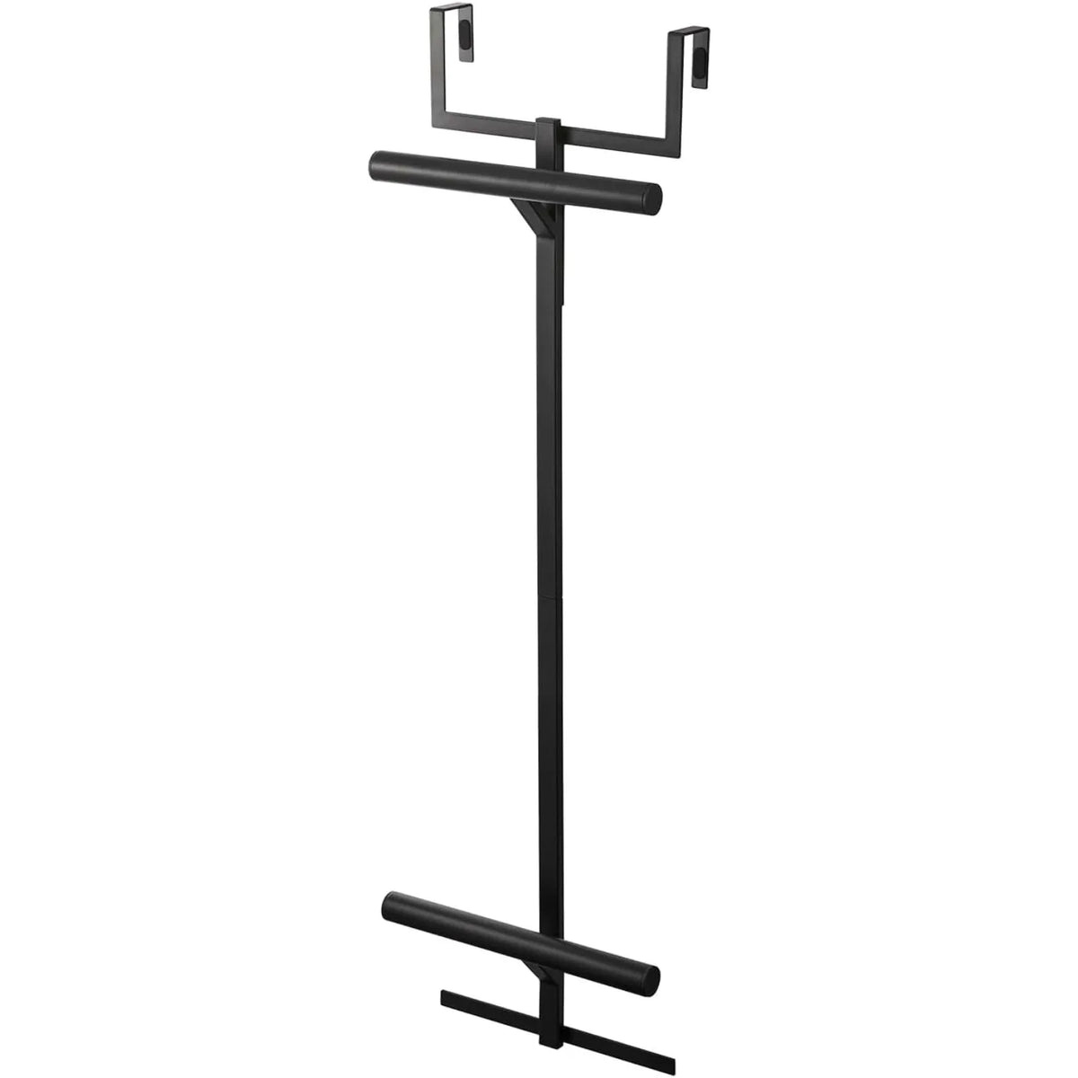 Home Tower Backpack Over The Door Hanger for Closet Or Bedroom, Two-Tiered Bookbag Metal Storage Rack