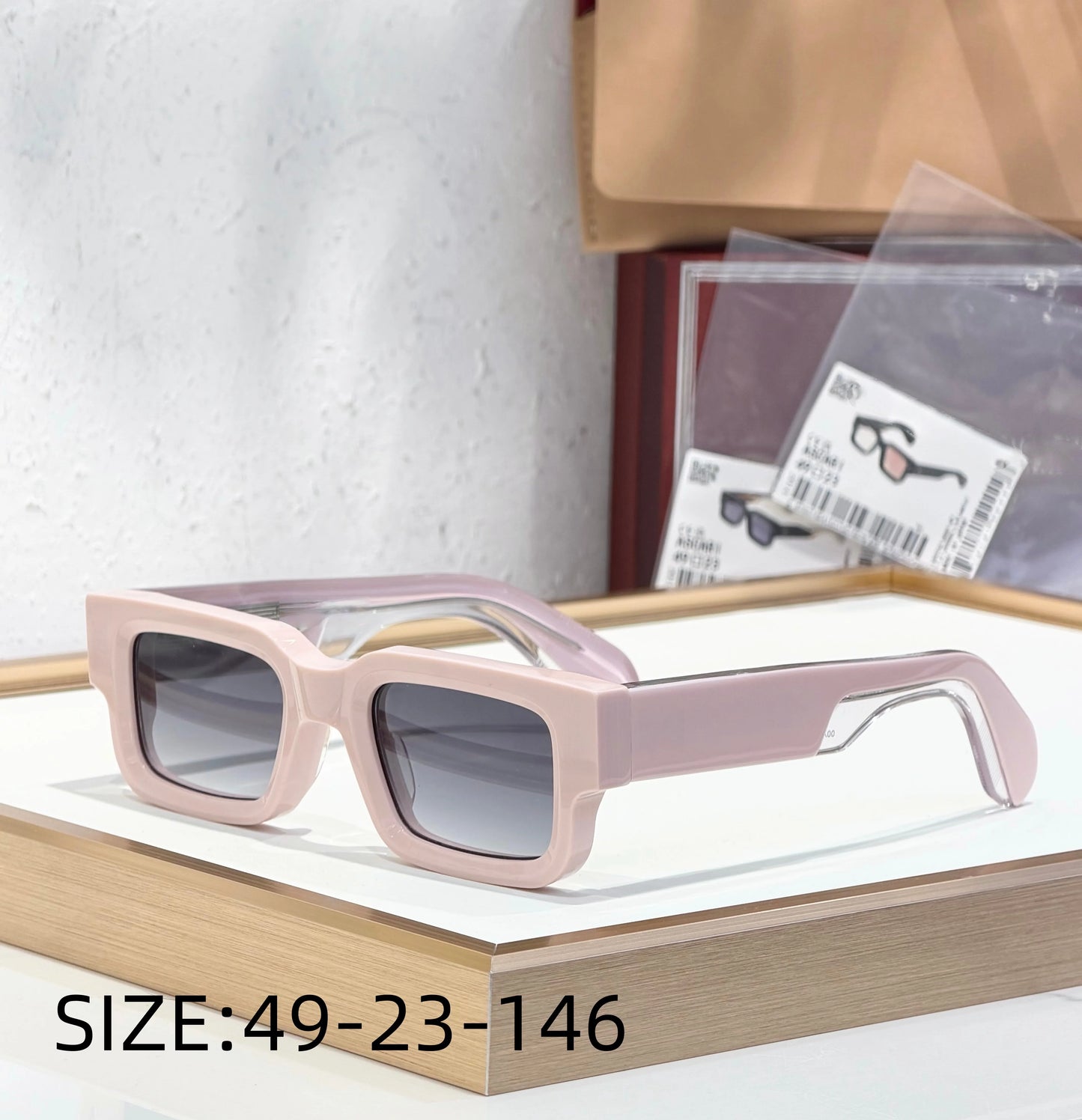 JMM ASCARI Classic Bestseller 10mm Thick Acetate Luxury Brand Handmade High Quality Sunglasses UV400 Outdoor Eyewear for Men and