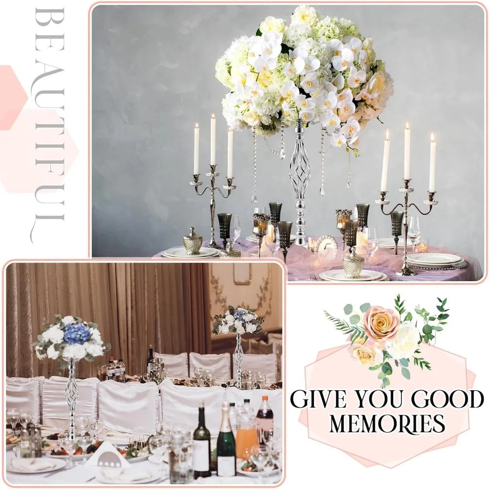 Large Handcrafted Ceramic Floor Vase - Golden & Green - Tall Earth-Tone Decor for Table or Floor