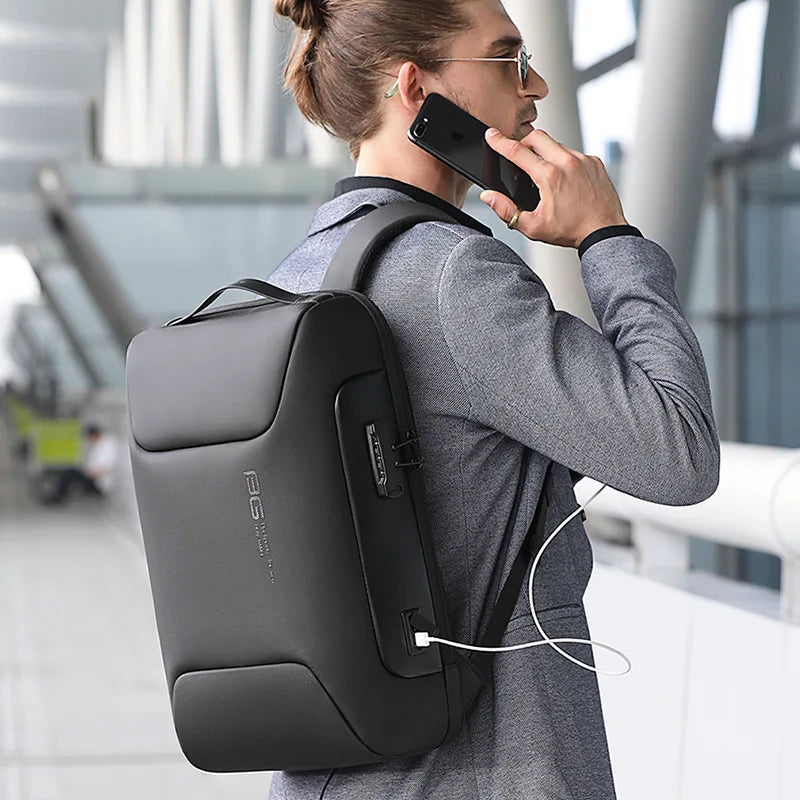 Bange Anti Thief Backpack Fits for 15.6 inch Laptop Backpack Multifunctional Backpack WaterProof for Business BANGE Shoulder Bag