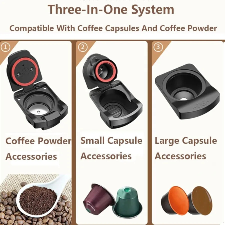 Espresso Machine 20bar Single-Serve Coffee Maker with 27oz Removable Water Tank for Home Use Perfect for Crafting Cappuccino an