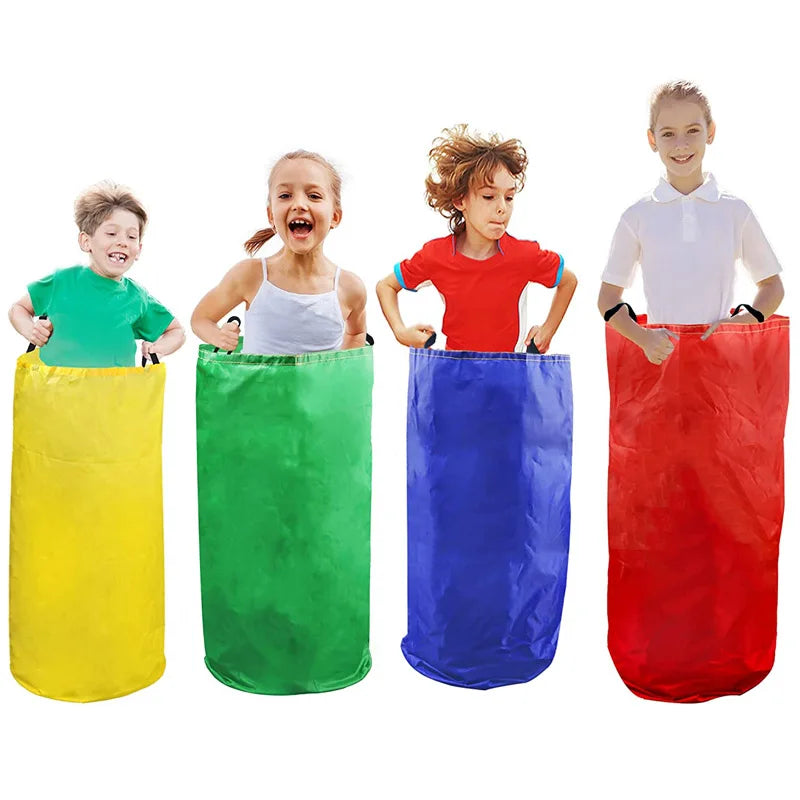 High Quality Potato Sack Jumping Bag Outdoor Games For Kids Adults Sports Sensory Toys Carnival Lawn Yard Birthday Party Favors