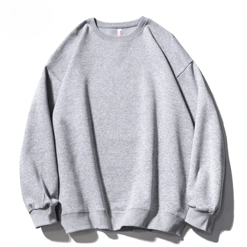 Men's Outdoor Sports Long-sleeved Sweatshirt Autumn and Winter Hot-selling Simple and Comfortable Unisex Crew Neck Top