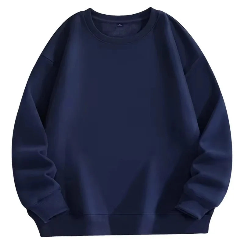 Men's Outdoor Sports Long-sleeved Sweatshirt Autumn and Winter Hot-selling Simple and Comfortable Unisex Crew Neck Top