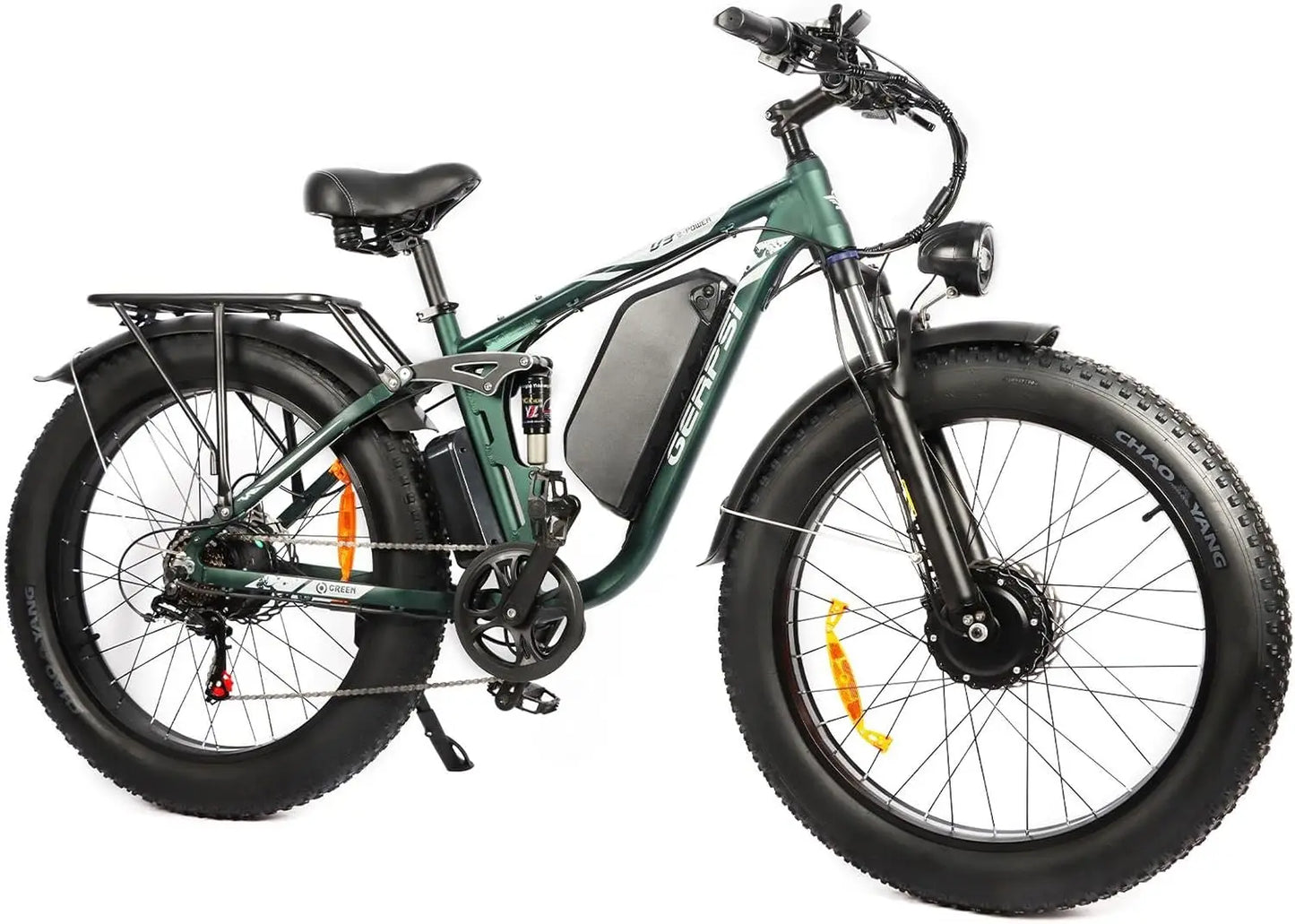 BAOLUJIE P2 3000W Ebike Mountain E-bike 52V 23AH Electric Bicycle 55KM/H Electric Bike for Adults Off-road【1 Year Warranty】