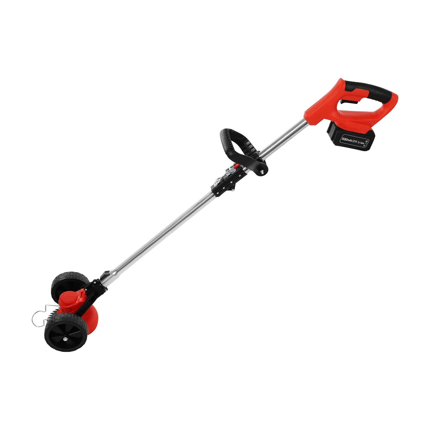 Cordless Weed Trimmer 21V Battery Powered Electric Lawn Mover Grass Cutting Machine Sweeper Care for Villa Home Garden Yard Tree