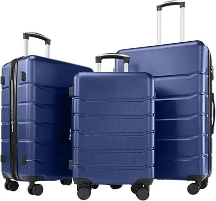 Blue 20 to 28 Inch Travel Luggage Sets with Durable Construction for Modern Travelers