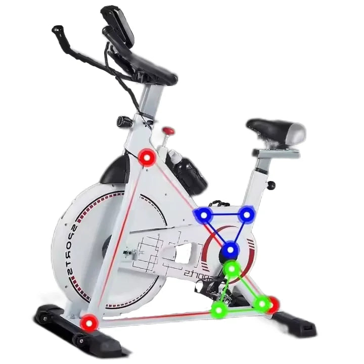 Gym Hot Selling Household 6KG Flying Wheel Fit Spinning Indoor Exercise Fitness Spinning Bike