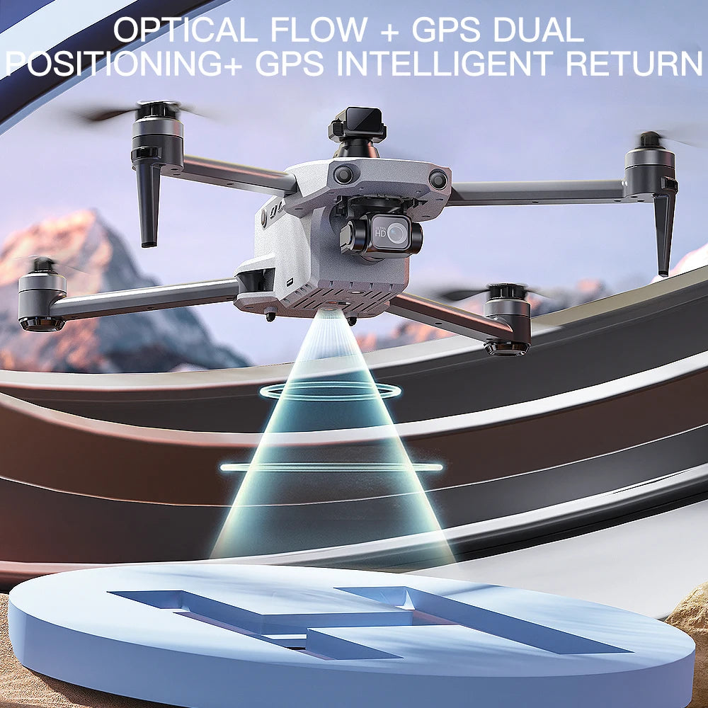 2025 K11 Tubro Drone With 8K Professional Camera GPS+Digital Image Transmission 3-axis Gimbal Anti-Shake Camera Drone RC Toy