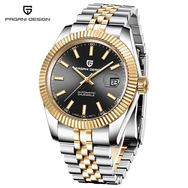 2025 New PAGANI DESIGN DD40 Two Tone Men Watches Mechanical Top Brand Luxury Automatic Watch Men 100M Waterproof Watches For Men