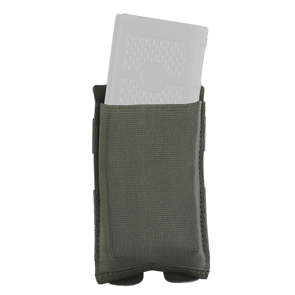 5.56/7.62 Magazine Pouch Tactical Molle Mag Pouch Single Double Triple Magazine Storage Bag Hunting Elastic Box for Airsoft Vest