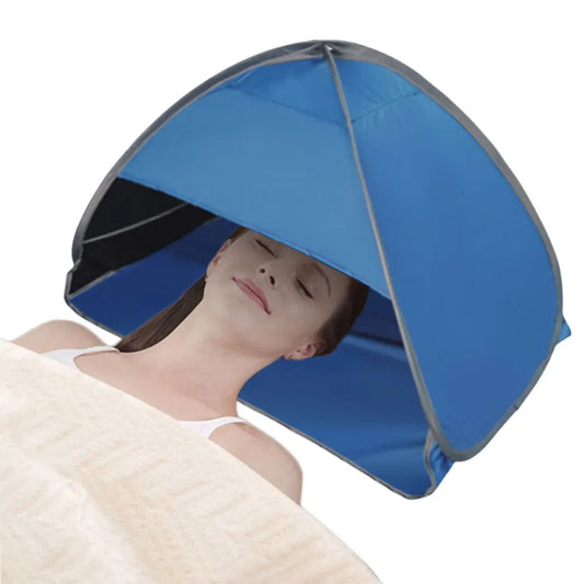 Beach Headrest Sunshade Tent Automatic Opened Portable Sun Shelter Outdoor Camping Sunshade Tent for Camping Hiking Picnic