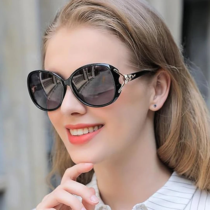 women's sunglasses, fashionable polarized sunglasses, oversized sunglasses, women's shading and UV protection