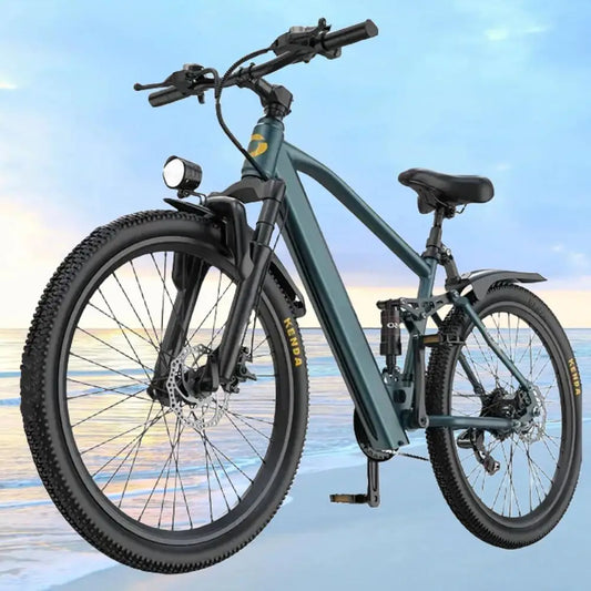 26" 24" Electric Motorcycles E Bike For Adults, 600W Peak Motor Ebike 24.9Mph 30Miles 10.4AH 13.5AH Electric Mountain Bicycle